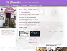 Tablet Screenshot of legourmillon.com